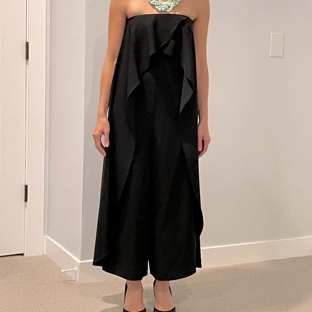 ASOS size 2 strapless flowy jumpsuit